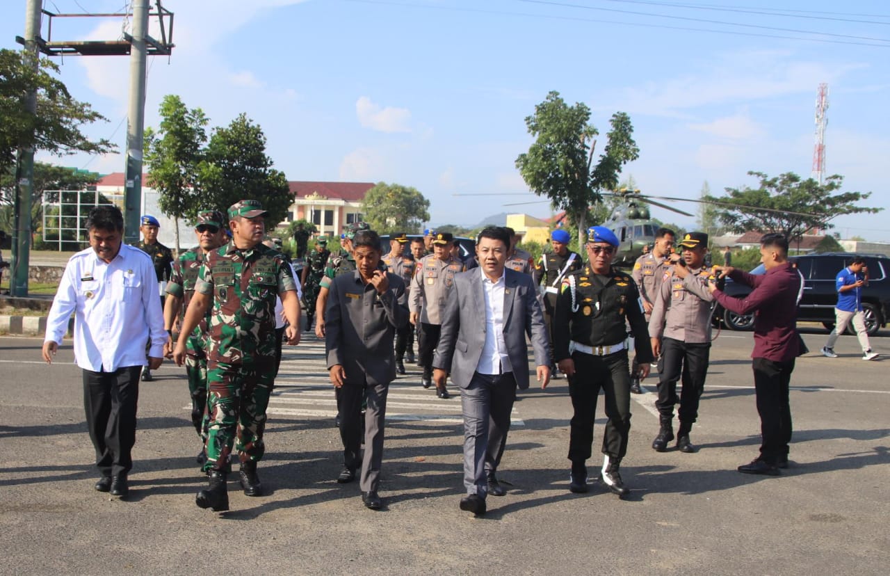 Kapolres sambut kunjungan KASAD