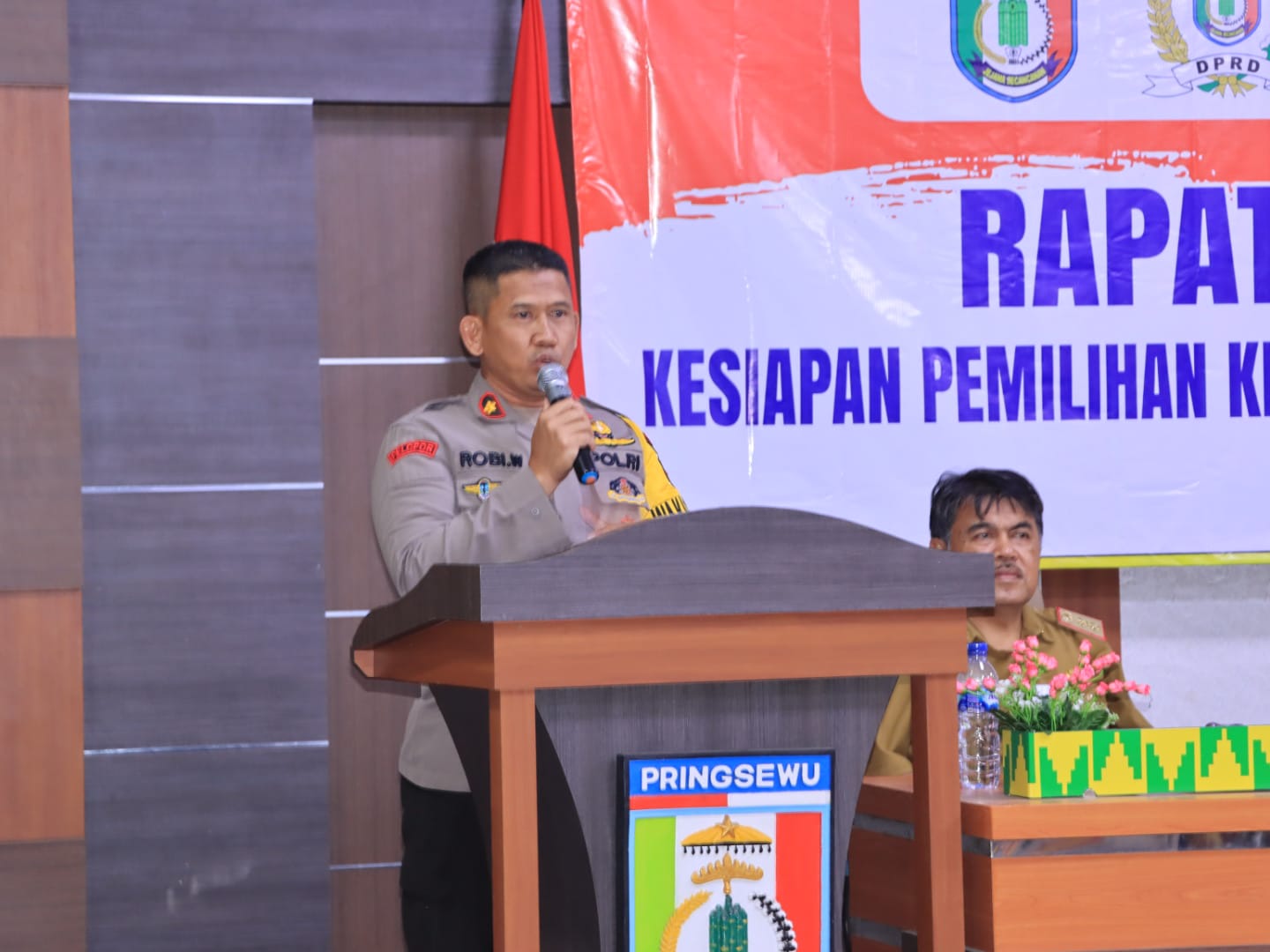 Polres Pringsewu Siap Amankan Pemilihan Kepala Daerah 2024